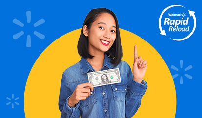Use Walmart MoneyCard's Rapid Reload and get rewarded with $1